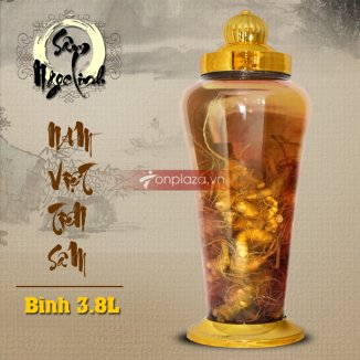 Bình ngâm sâm Ngọc Linh 3,8 lít NS317